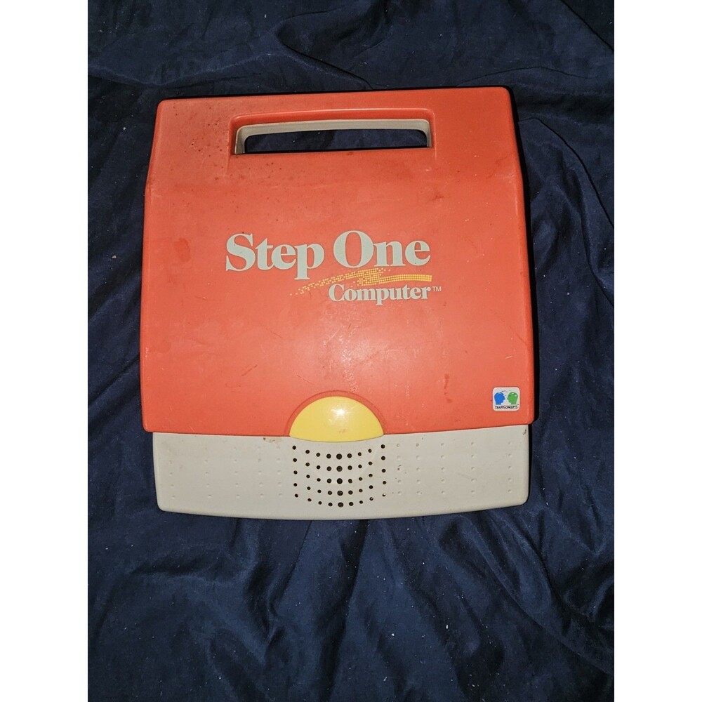 Vintage Step One Computer - Kids Toy Laptop - Untested - Display